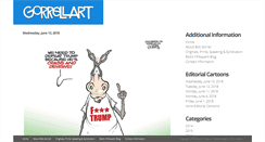 Desktop Screenshot of gorrellart.com